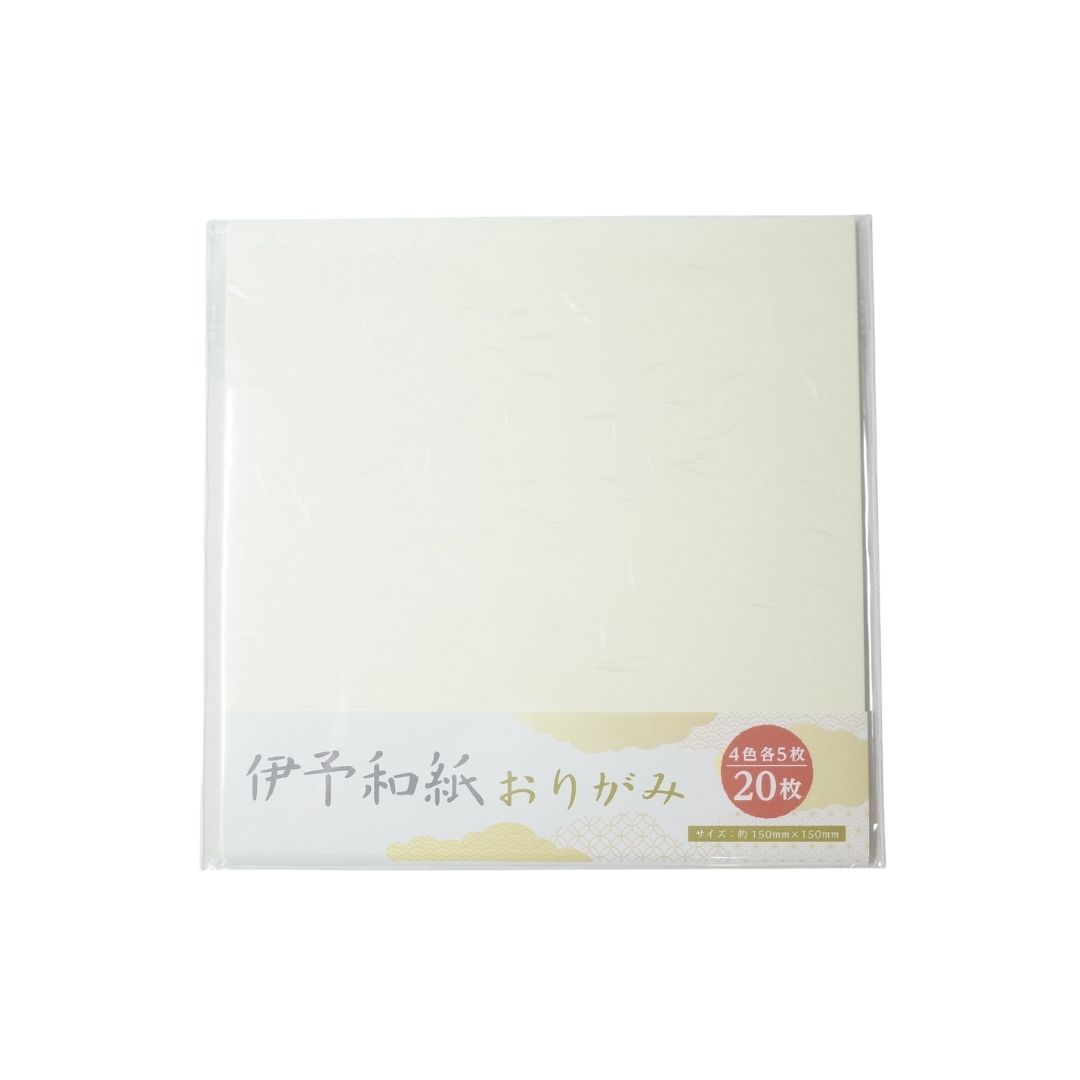 Iyo Washi Origami Paper 4 Colors (20 Sheets) - Image 3