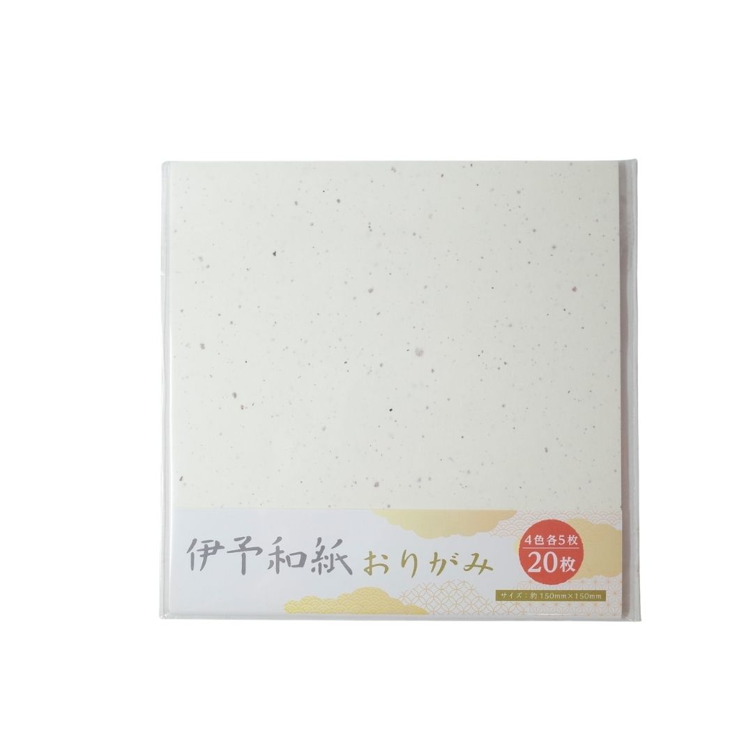 Iyo Washi Origami Paper 4 Colors (20 Sheets) - Image 4